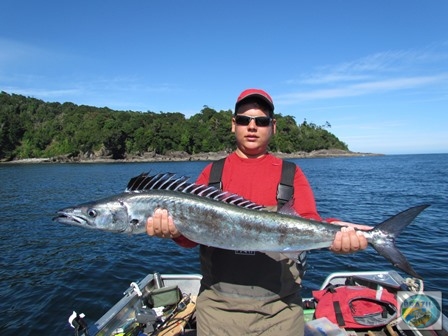 Fotos da pesca esportiva em Chaiten no Chile